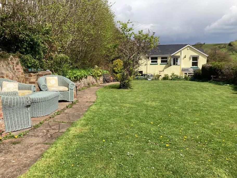 Charming Countryside Cottage Ground Floor Apartment In Combeinteignhead Devon Bishopsteignton Exteriör bild